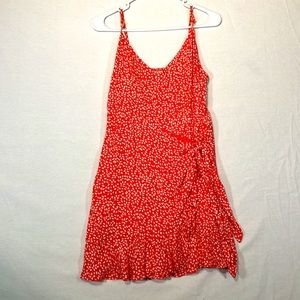 GB flowered spaghetti strep dress size small